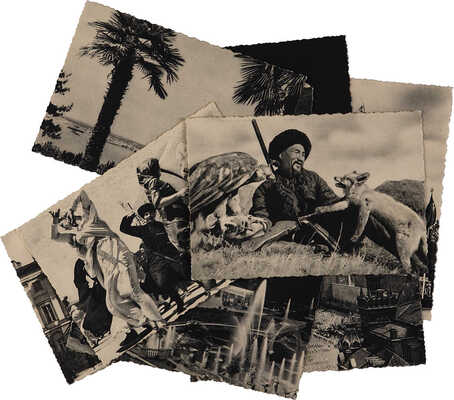 Лот из книги и 10 открыток: